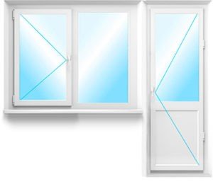 Формы окон: Балконные блоки